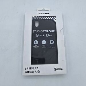 Tech21 Studio Colour Case Fits Samsung Galaxy A10e Back to Black NEW